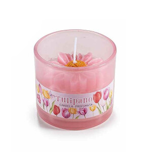Lumanare parfumata aroma Lalele Ø 7 cm x 6 H