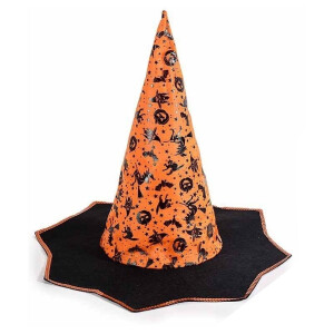Palarie Halloween poliester multicolor II Ø 39 cm x 34 H