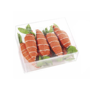 Set 9 morcovi decorativi 4x14 cm