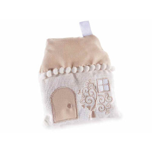 Saculet cu granule parfum Iasomie cm 10 x 11 H