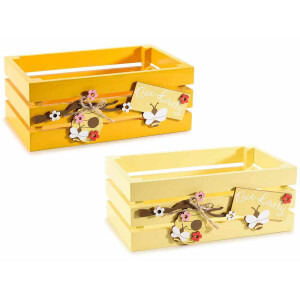 Set 2 cosuri lemn 18x11x7 cm