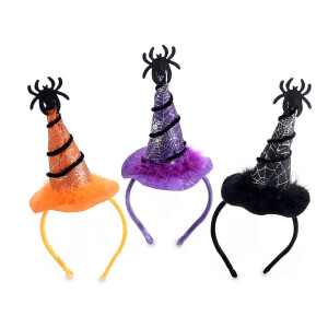 Set 3 cordelute Halloween textil multicolor cm 12 x 33 H