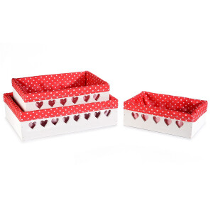 Set 3 cosuri 32x21x8.5 cm, 28x18.5x8 cm, 22.5x14x8 cm