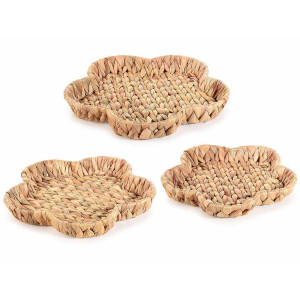 Set 3 tavi zambila apa 32.5x31.5x4 cm, 29.5x28.5x4 cm, 26.5x25.5x4 cm