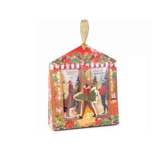 Set cosmetice cadou Christmas Market 14x4.5x17  cm