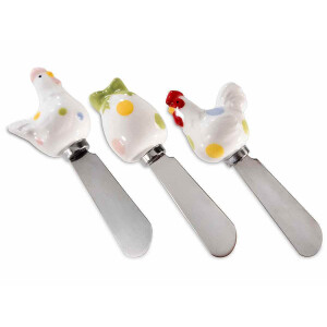 Set 6 cutite decor Paste 10.5x4 cm