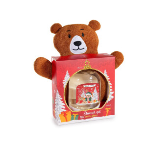 Set cadou Craciun gel manusa 22x5x23 cm