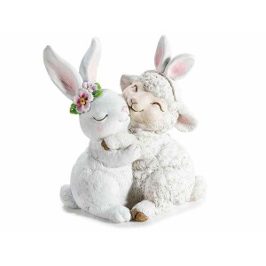 Figurina Paste polirasina multicolora cm 15 x 9,5 x 16 H