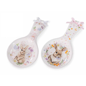 Set 2 suporturi linguri Paste ceramica multicolora 24x11.5 cm
