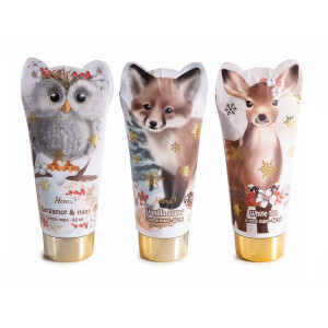 Set 3 creme maini parfumate cadou Craciun 3 x 60 ml