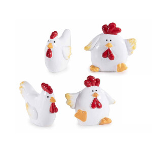 Set 4 Figurine Gaini polirasina multicolora 5.5x2.5x5 cm