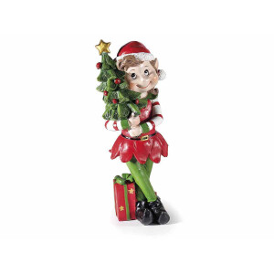 Figurina Elf polirasina multicolora 8.5x7.5x23.5 cm