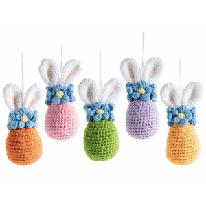 Set 5 Oua Paste textil multicolor Ø6x15H