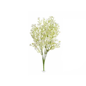 Set 3 buchete flori artificiale albe verzi 36 cm