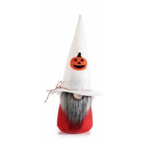 Figurina Halloween Gnom textil multicolor Ø14cmx28H