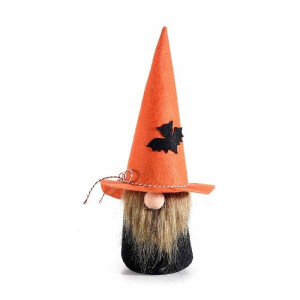 Figurina Halloween Gnom textil multicolor III Ø14cmx28H