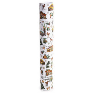 Set 30 betisoare parfumate cu suport lemn aroma Conuri de Brad Ø 4,5 x 29 H