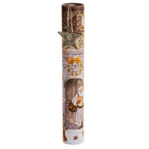 Set 30 betisoare parfumate cu suport metal aroma Winter Spice Ø 4,5 x 29 H
