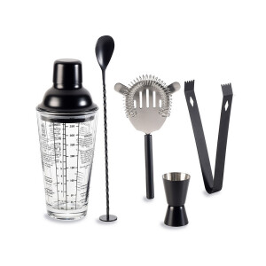 Set cocktail 5 piese Ø 11,5 cm x 28 H