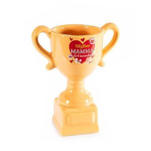 Cupa cadou ceramica multicolora Mama cm 12 x 7 x 14,5 H