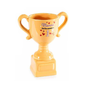 Cupa cadou ceramica multicolora Mama II cm 12 x 7 x 14,5 H