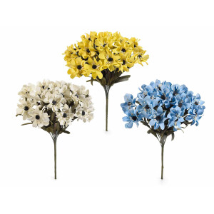 Set 3 buchete artificiale Flori de Camp 25 cm