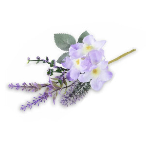 Crenguta Lavanda si Floare de Camp mov verde cm 19 H 