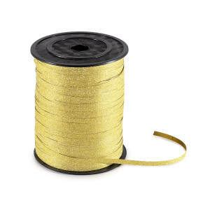 Set 6 role panglica textil auriu 5 mm x 350 m