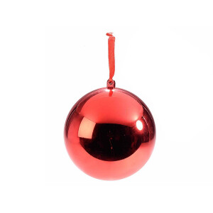 Ornament brad Craciun rosu 10 cm