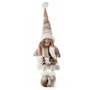 Figurina Inger Boy portelan textil cm 16x10x60 H