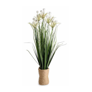 Planta artificiala in ghiveci alba verde Ø 9 cm x 63 H