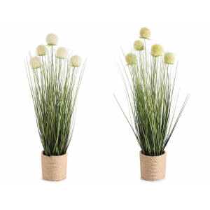Set 2 plante artificiale in ghiveci 11x61 cm
