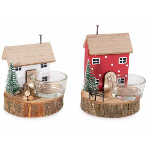 Set 2 candele Craciun 9x12 cm
