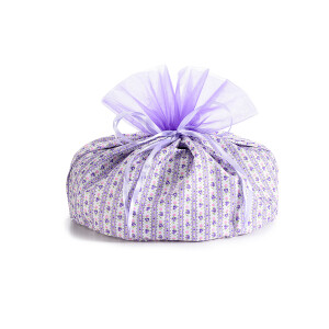 Saculet textil multicolor, ambalaj cadouri 30x24x30 cm