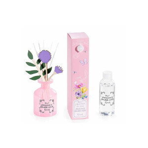 Parfum camera cu betisoare aroma Iasomie si Lemn Santal cm 13,5 x 6 x 20 H, 70 ml