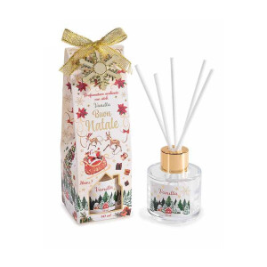 Parfum camera cu betisoare Craciun aroma Vanilie Ø 5 cm x 14.5 H, 40 ml