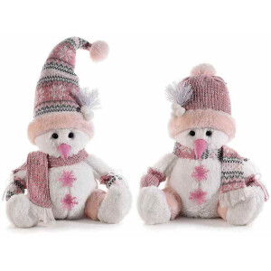Set 2 figurine Oameni Zapada portelan textil multicolor 21x16x42 cm