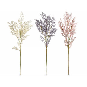 Set 12 crengute artificiale multicolore 79 cm