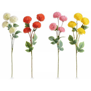 Set 8 flori artificiale Dalia 72 cm