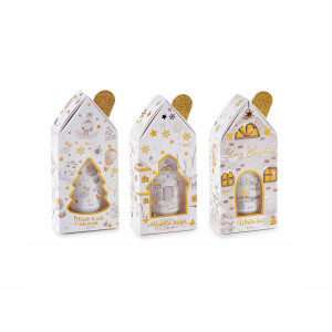 Set 3 cutii cadou Craciun Twinkle 6x3.5x13.5 cm