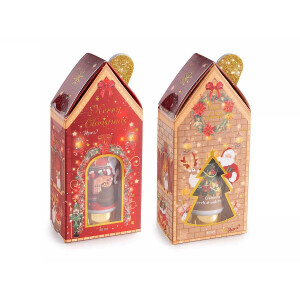 Set 2 cutii cadou Craciun 6x3.5x13.5 cm