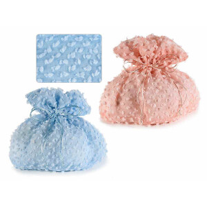 Set 4 saculeti textil 29.5x23x30 cm 