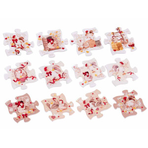 Set 24 suporturi pahare ceramica 11x11 cm