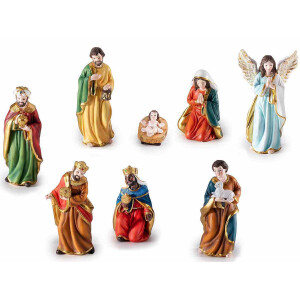 Set 8 figurine Religioase 6x3x10.5 cm