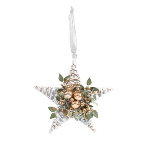 Steluta decorativa Craciun 25 x 25 H
