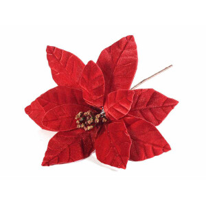 Craciunita artificiala rosie 32x25 cm