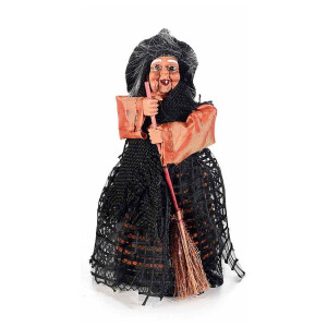 Figurina Halloween Vrajitoare Befana II cm 9x8x18 H