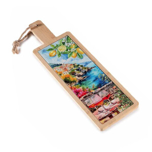 Platou servire ceramica lemn 12,5 x 41,5 H