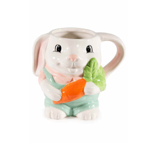 Cana Iepuras ceramica Ø 9 cm x 12 H, 350 ml