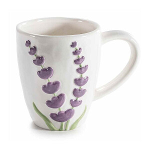 Cana ceramica Lavanda Ø 8,5 cm x 10 H, 300 ml